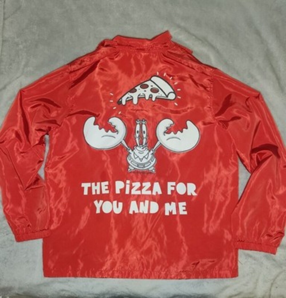 Nickelodeon SpongeBob SquarePants "The Krusty Krab" Windbreaker Style Jacket